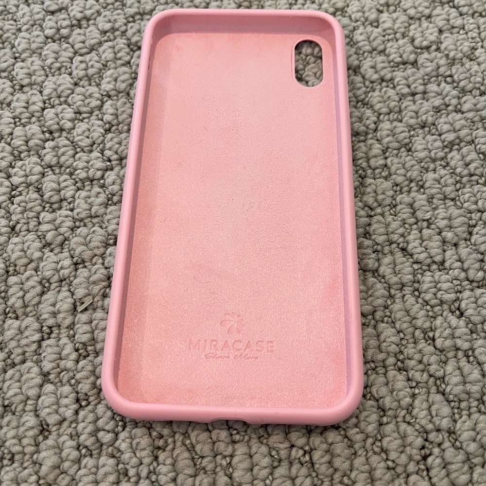 iPhone XS Max case pink